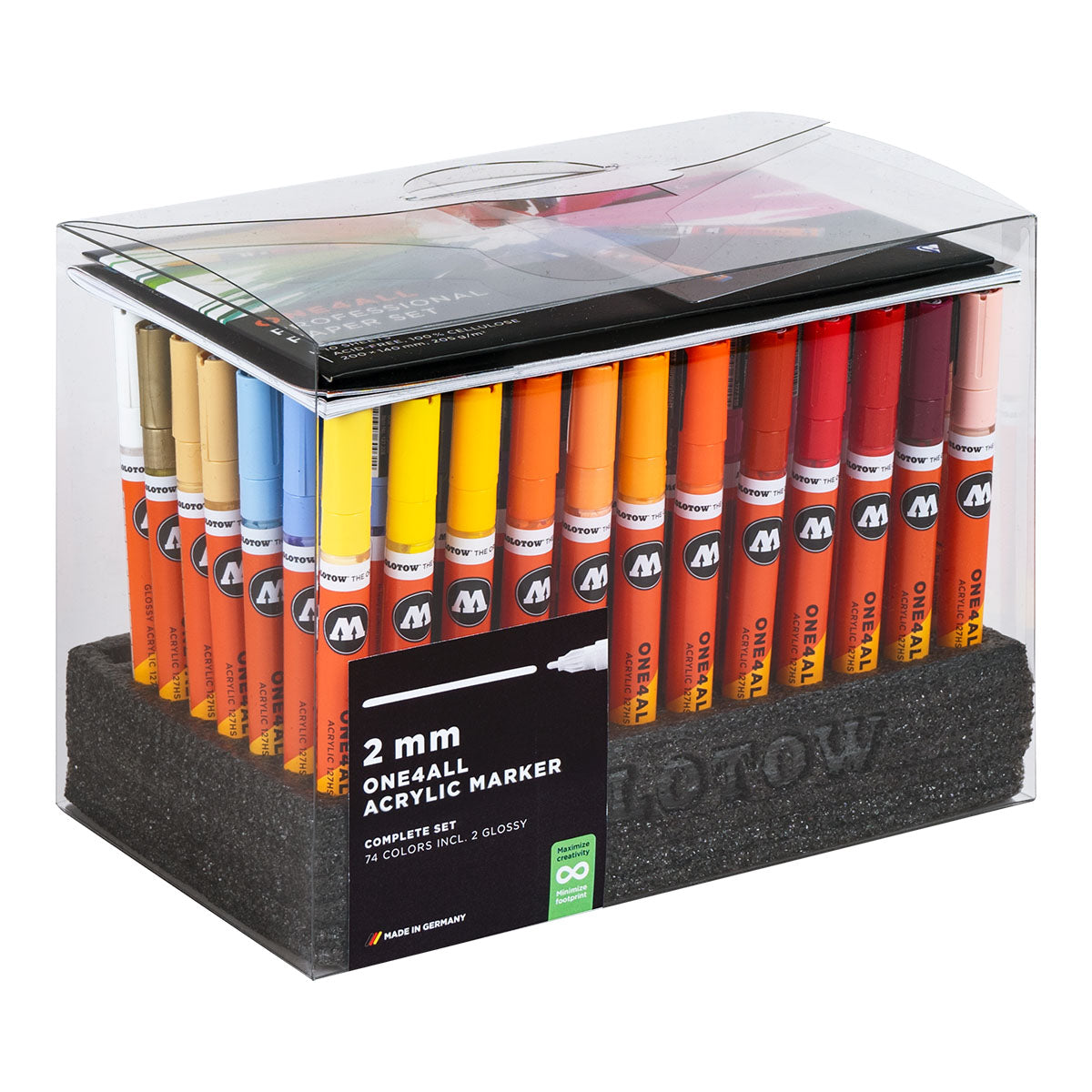 Molotow ONE4ALL 127HS Display 74 Set Complete – Markers N Pens