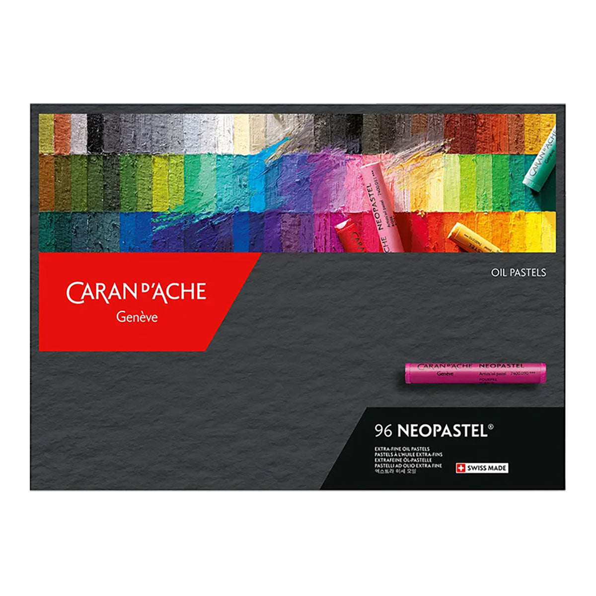 CARAN D'ACHE 96 NEOPASTEL オイルパステル Caran d'Ache Neopastel Oil Pastel Crayons 96 set – Markers N Pens