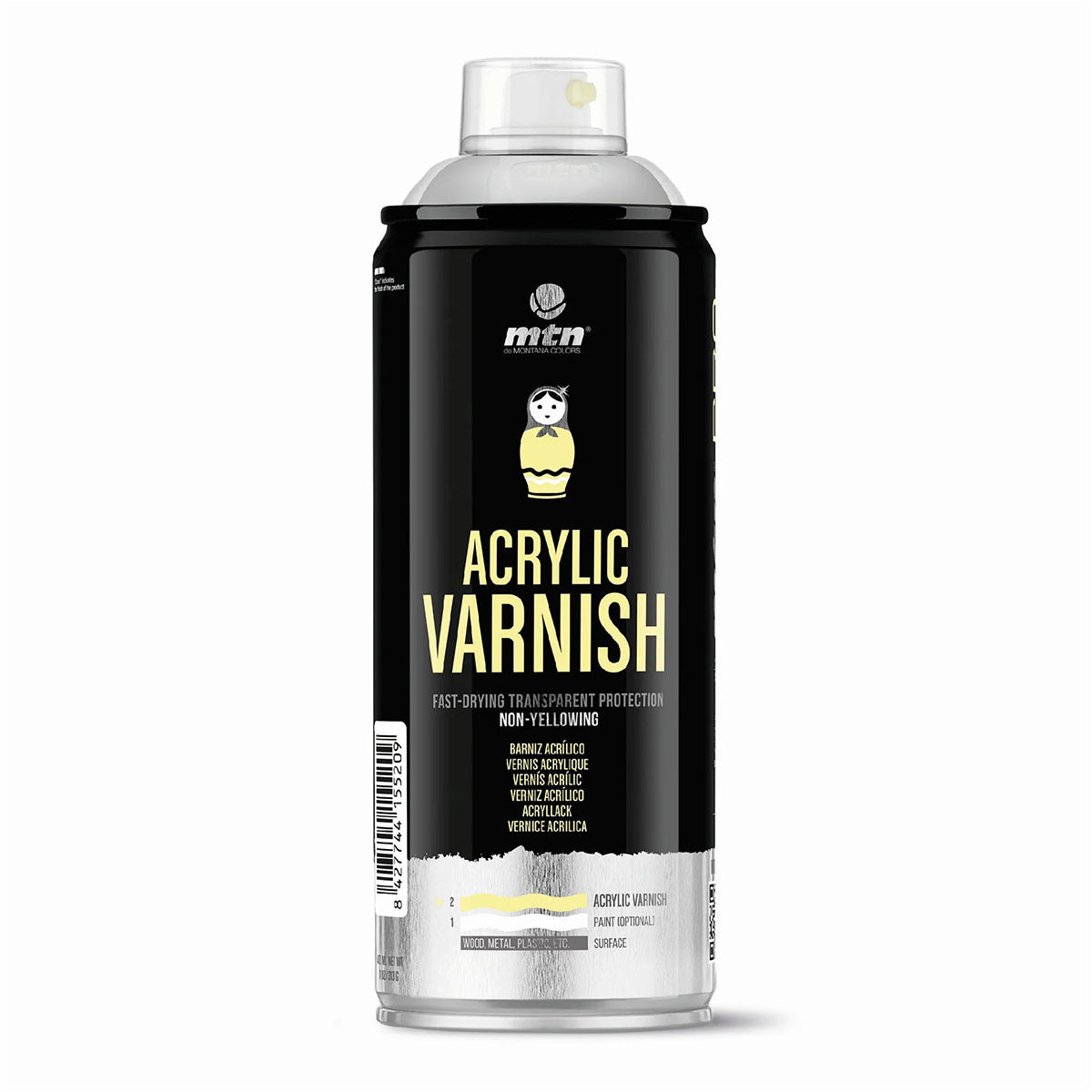 MTN PRO Acrylic Spray Varnish Glossy 400ml