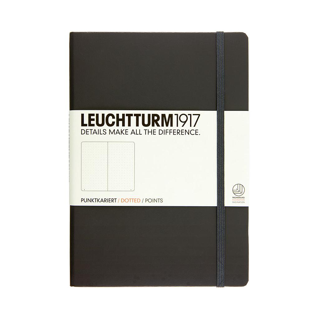 Leuchtturm1917 Notebook A5 Hard Cover, Dotted