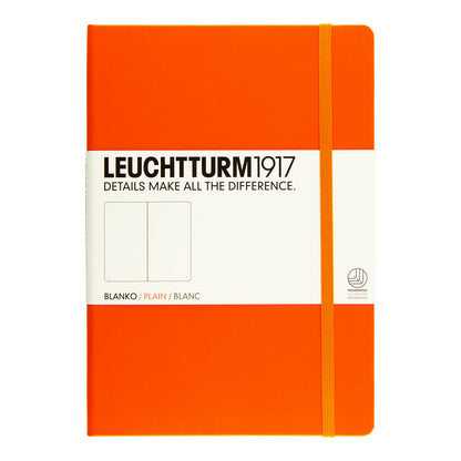 Leuchtturm1917 Notebook A5 Hard Cover, Plain