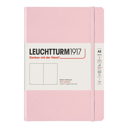 Leuchtturm1917 Notebook A5 Hard Cover, Plain