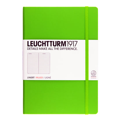 Leuchtturm1917 Notebook A5 Hard Cover, Ruled