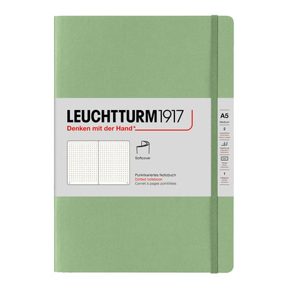 Leuchtturm1917 Notebook A5 Soft Cover, Dotted