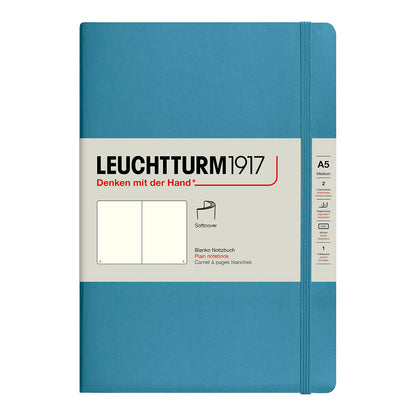 Leuchtturm1917 Notebook A5 Soft Cover, Plain