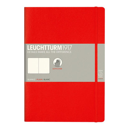 Leuchtturm1917 Notebook B5 Soft Cover, Plain