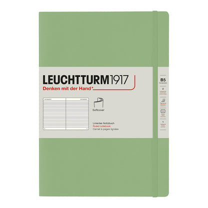 Leuchtturm1917 Notebook B5 Soft Cover, Ruled