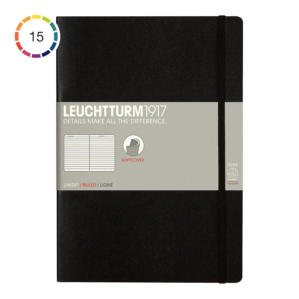 Leuchtturm1917 Notebook B5 Soft Cover, Ruled