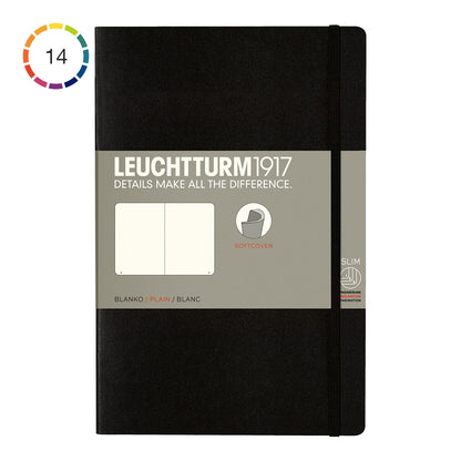 Leuchtturm1917 Notebook B6+ Soft Cover, Plain