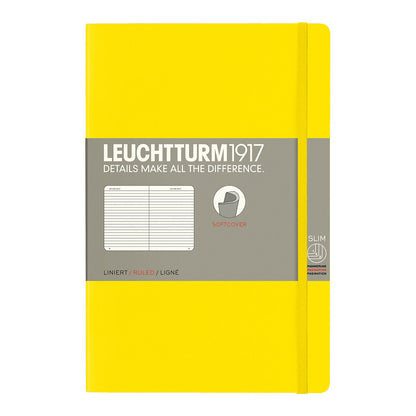 Leuchtturm1917 Notebook B6+ Soft Cover, Ruled