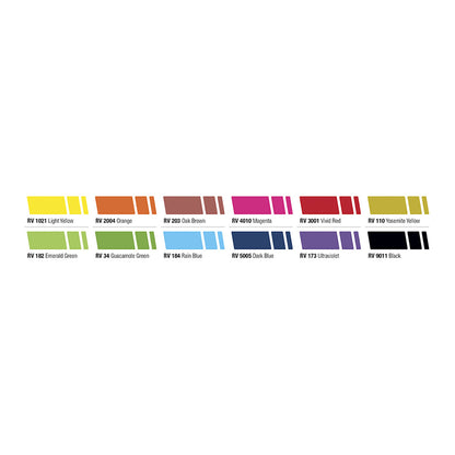 MTN 94 Graphic Marker 12-pack Basic Colors