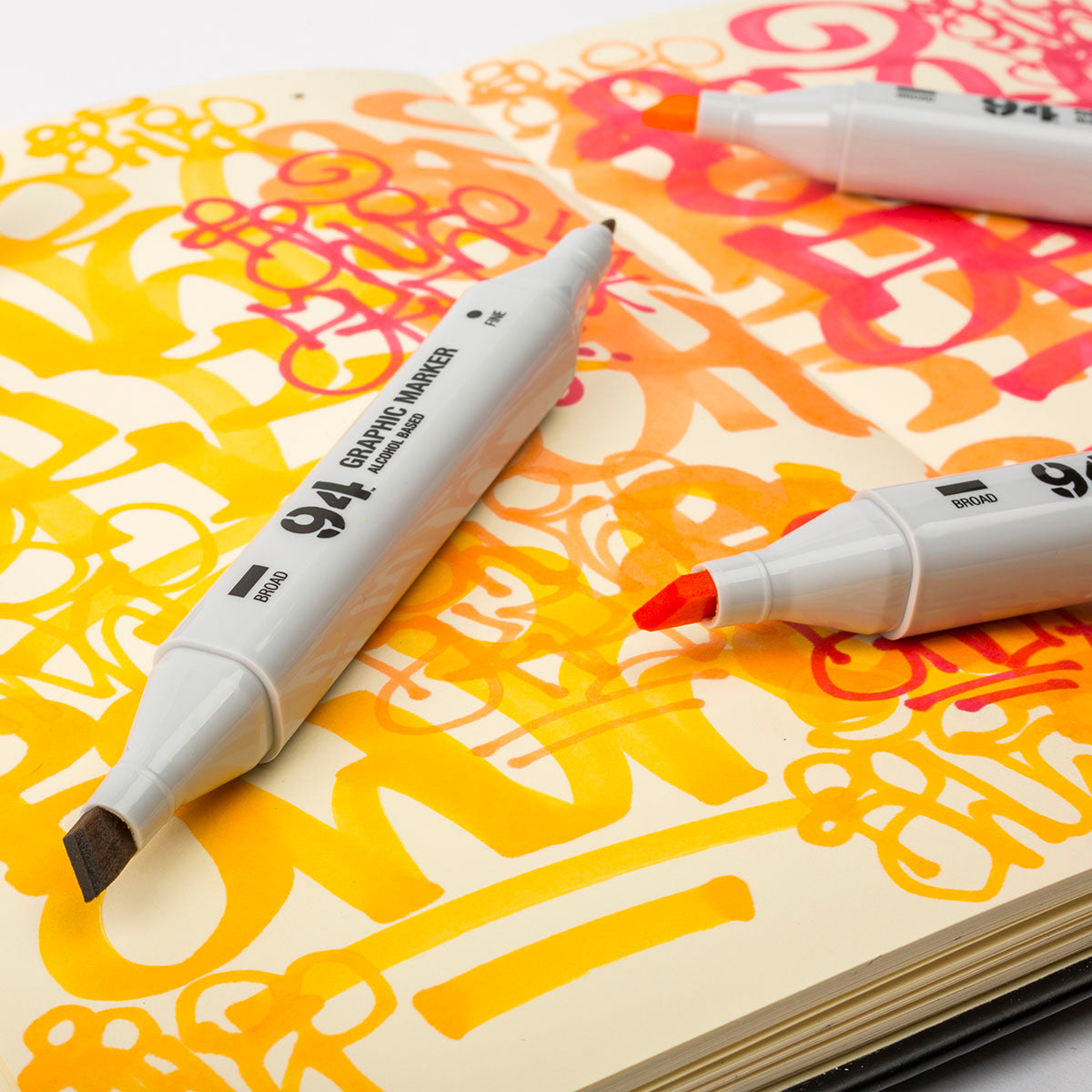 MTN 94 Graphic Marker 12-pack Basic Colors