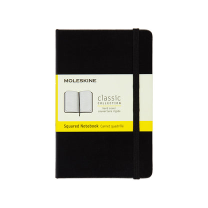 Moleskine Classic Pocket Notebook Hard Cover Squared