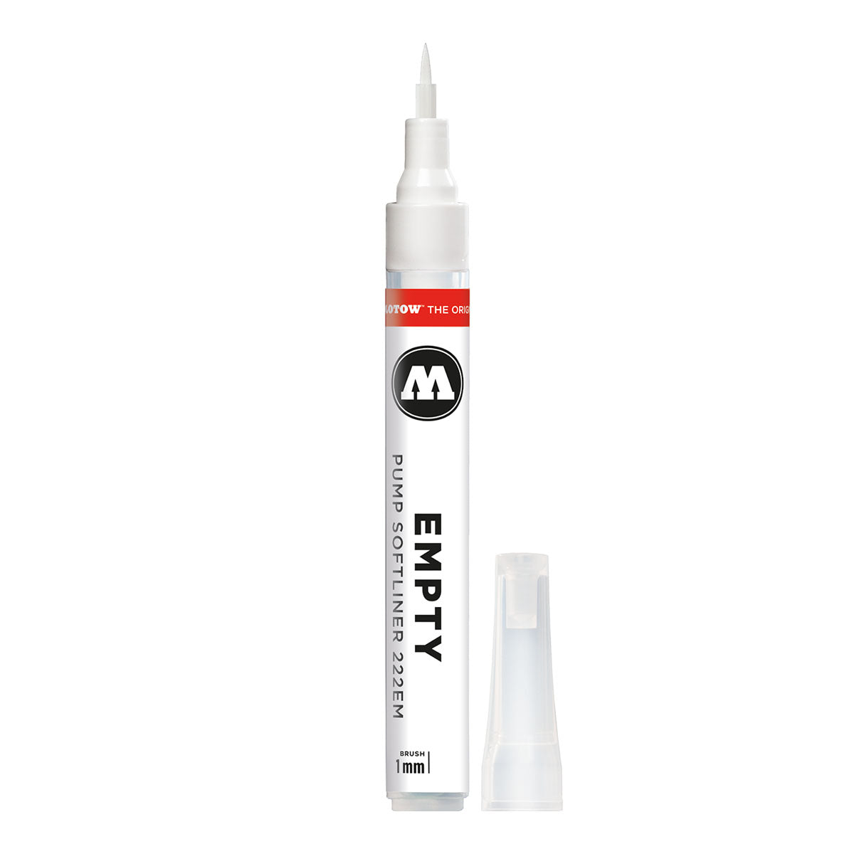 Molotow 222EM Empty Pump Softliner Brush, 1 mm