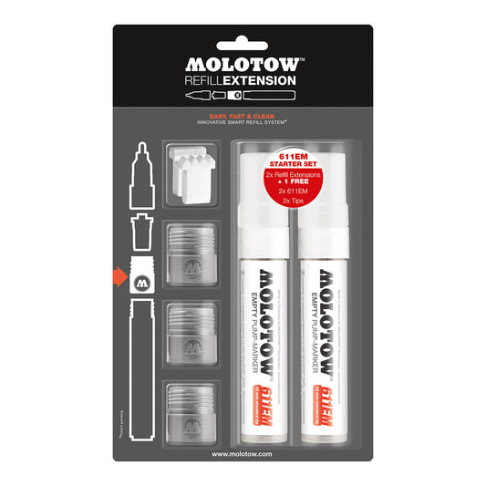 Molotow 611EM Refill Extension Starter Kit