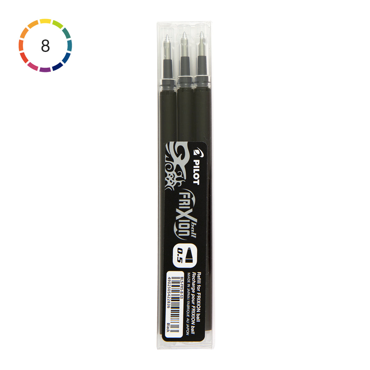 Pilot FriXion Refill/Patron 0.5 mm, 3-pack