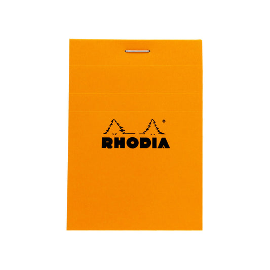 Rhodia Bloc No. 11 Notepad 7.4 x 10.5 cm Orange, Squared