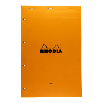 Rhodia Bloc No. 119 Notepad A4 Orange, Ruled