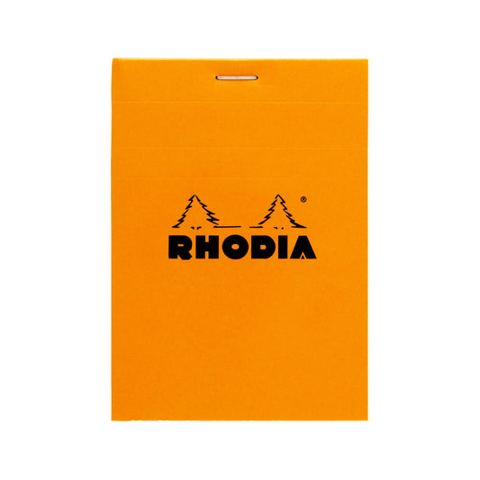 Rhodia Bloc No. 12 Notepad 8.5 x 12 cm Orange, Squared