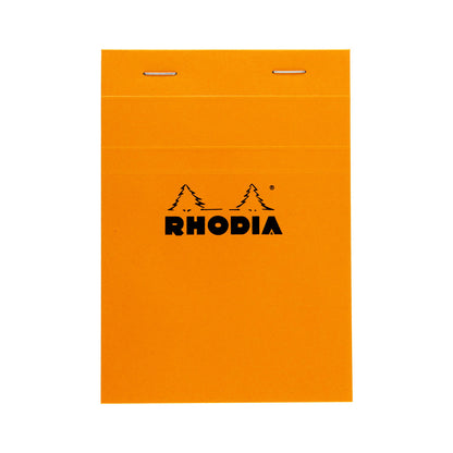 Rhodia Bloc No. 13 Notepad 10.5 x 14.8 cm Orange, Squared