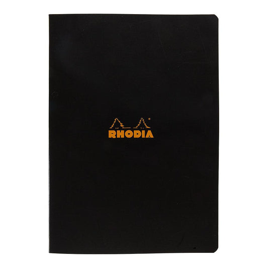 Rhodia Stapled Notebook A4, Ruled