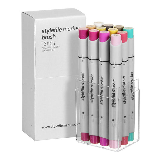 Stylefile Marker Brush 12 set Multiset 19