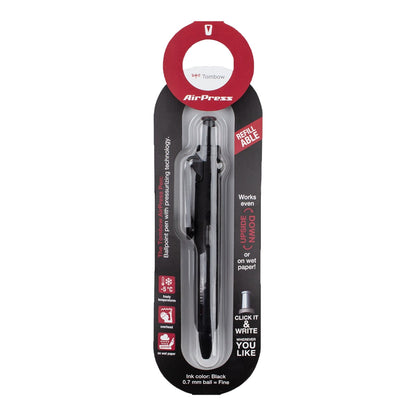 Tombow AirPress Pen Full Black 0.7mm