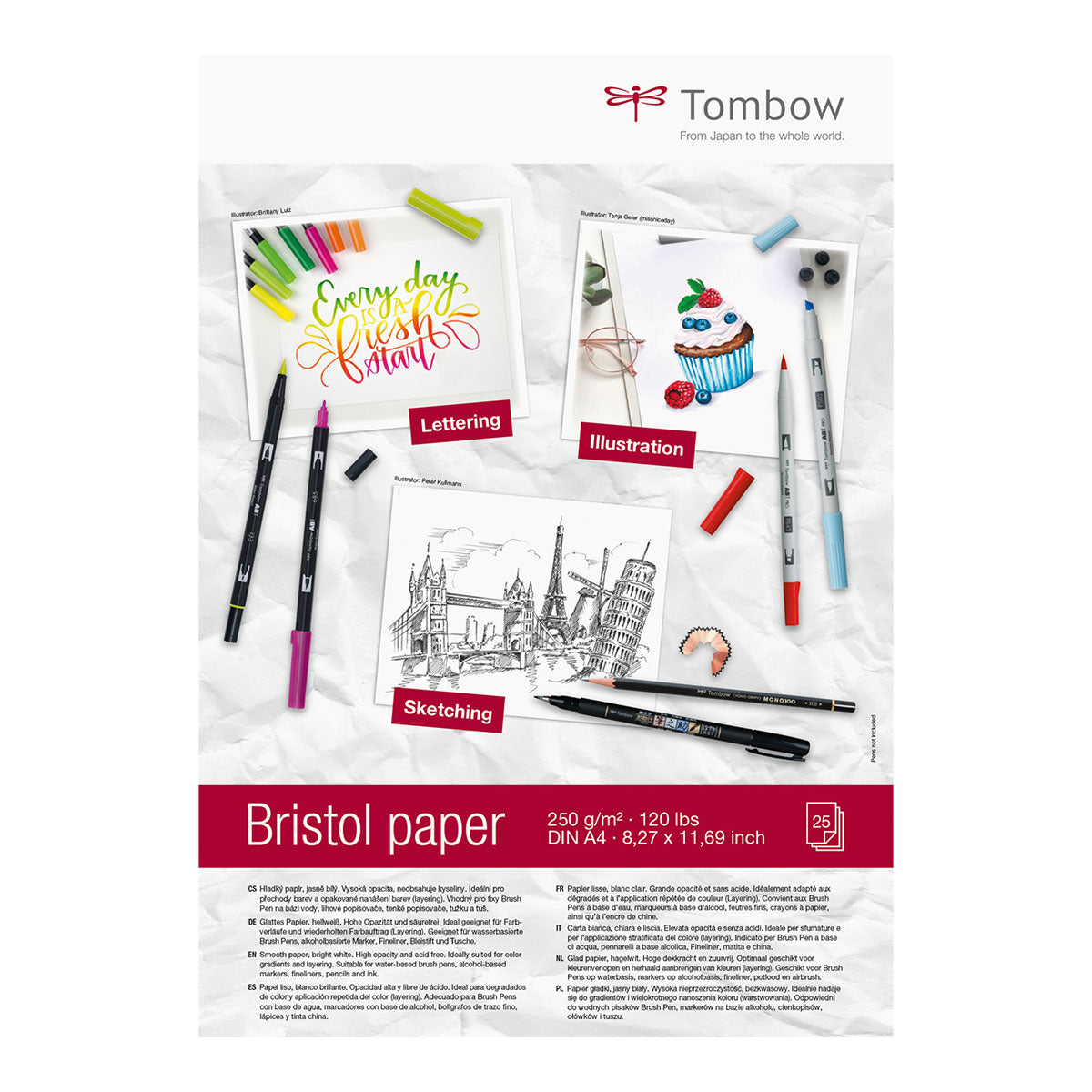 Tombow Bristol Paper A4, 250g