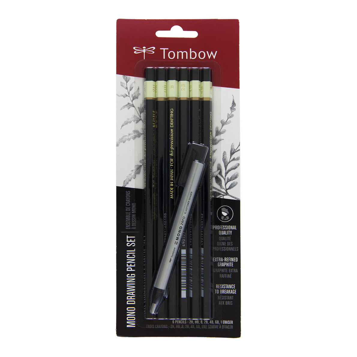 Tombow Mono Drawing Pencil Set