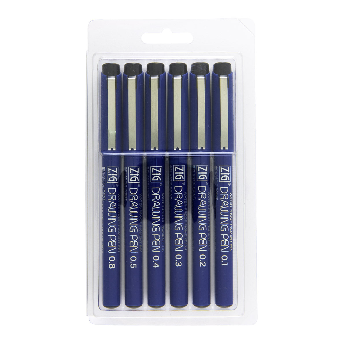 ZIG Kuretake Drawing Pen 6 Set