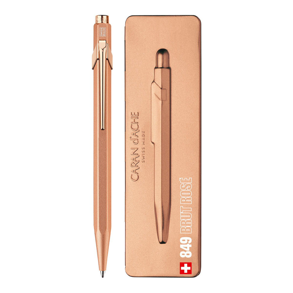 Caran d'Ache 849 Brut Rose Ballpoint Pen