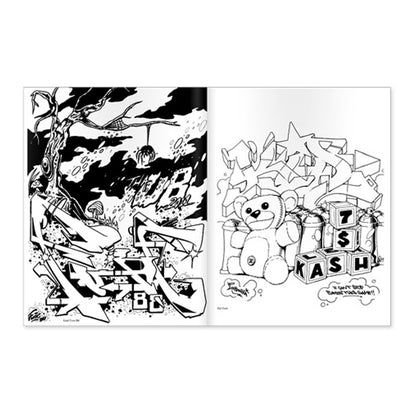 Graffiti Coloring Book #3