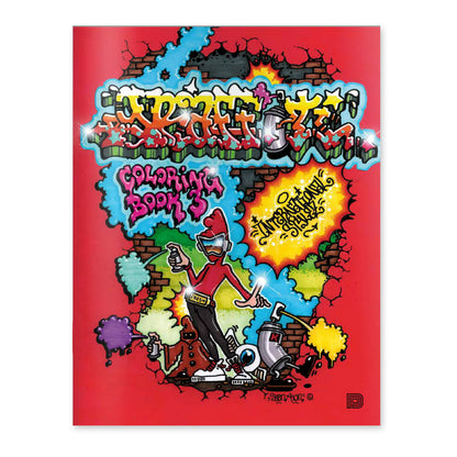 Graffiti Coloring Book #3