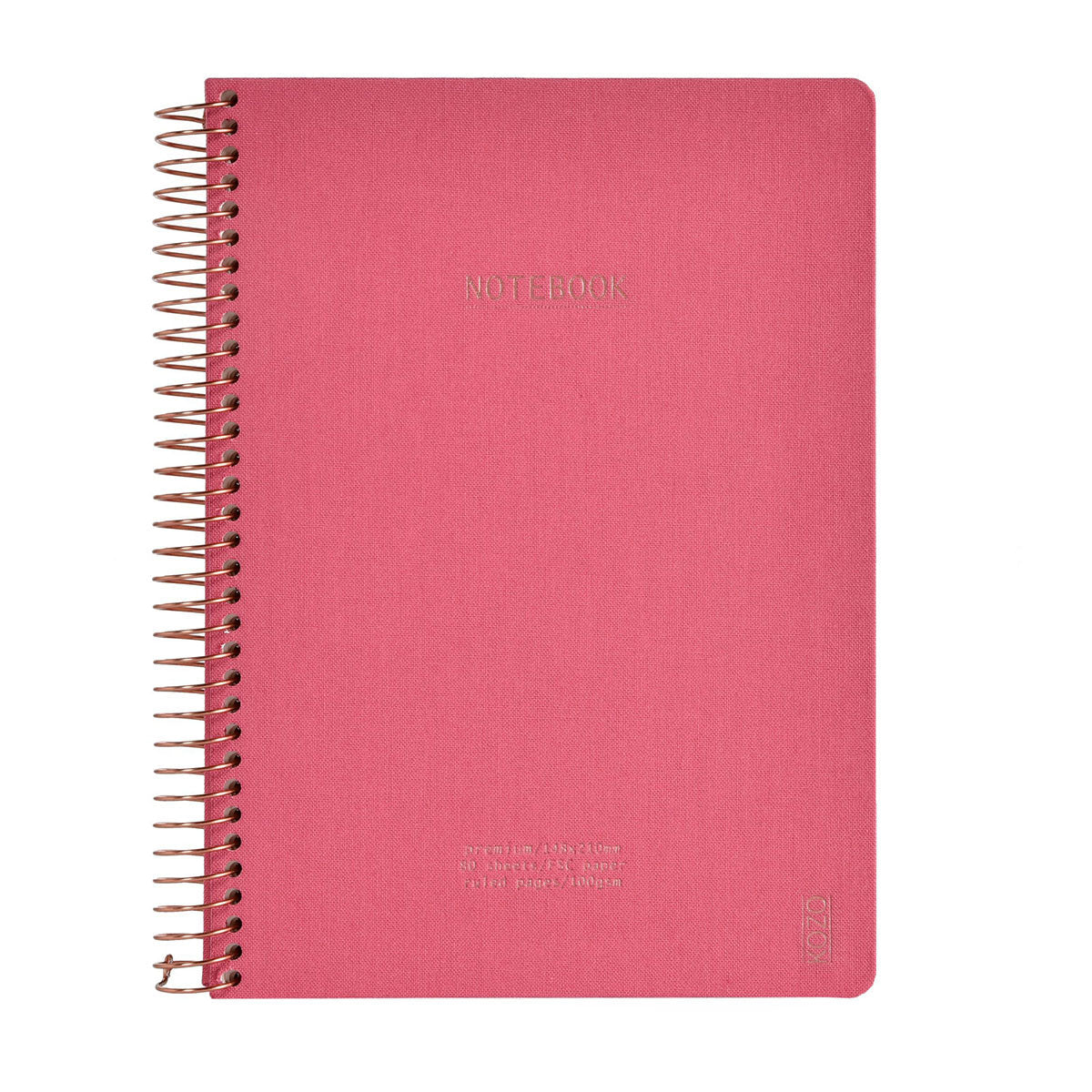 Kozo Premium A5 Notebook Ruled 160 Pages