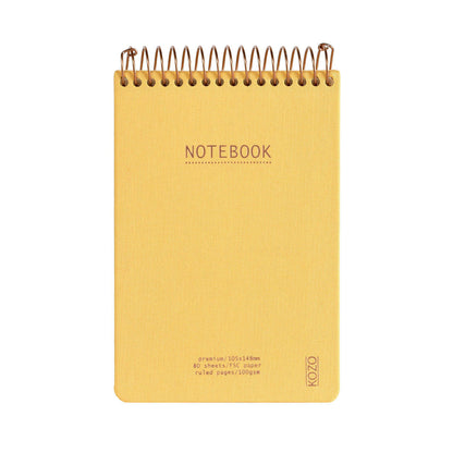 Kozo Premium A6 Notebook Ruled 160 Pages
