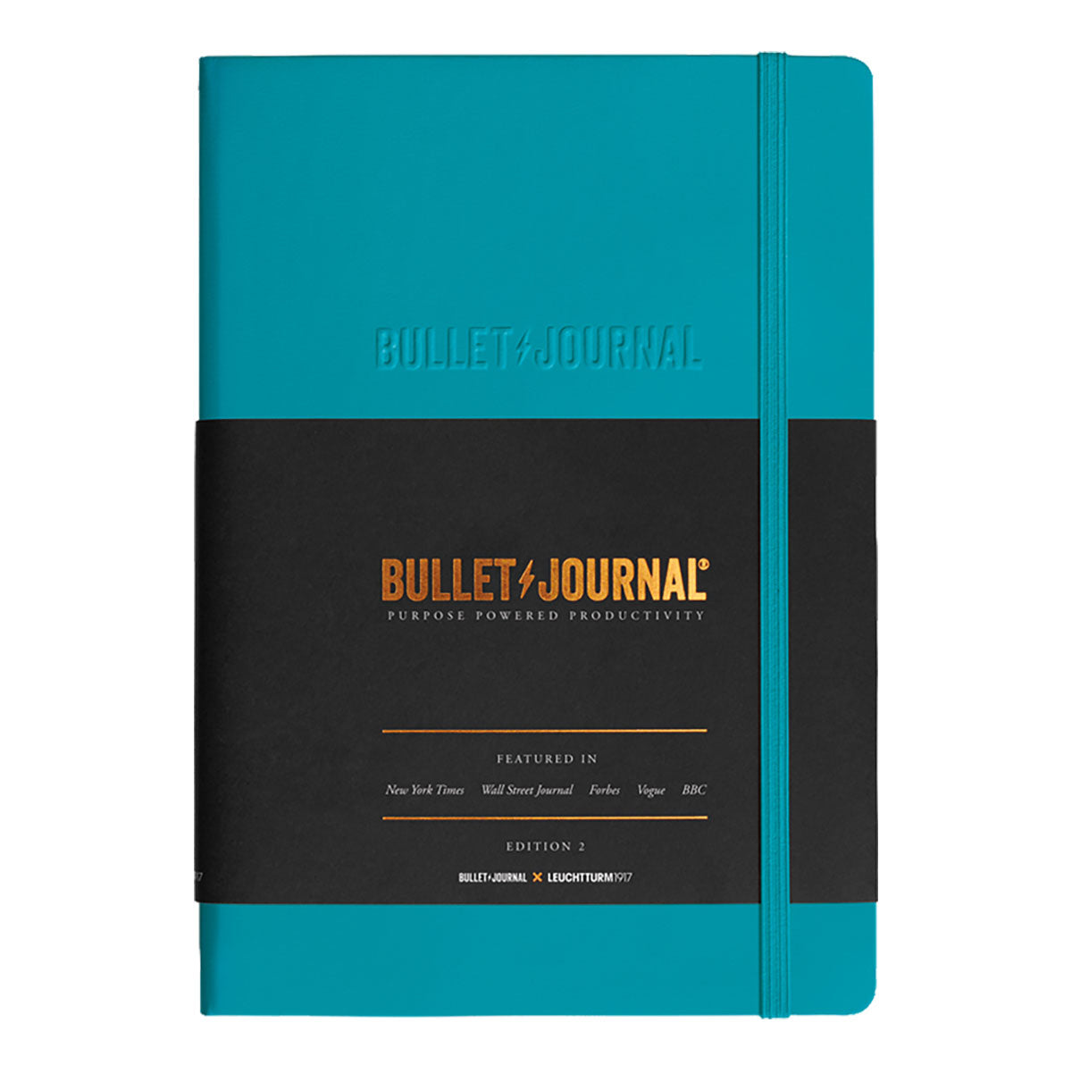 Leuchtturm1917 Bullet Journal Edition 2 Notebook Turquoise25 A5, Dotted
