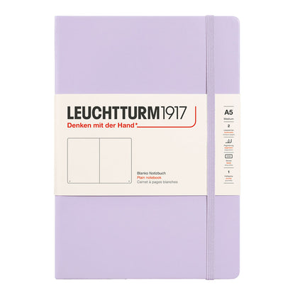 Leuchtturm1917 Notebook A5 Hard Cover, Plain