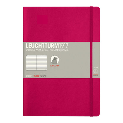 Leuchtturm1917 Notebook B5 Soft Cover, Ruled