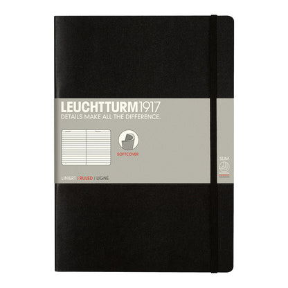 Leuchtturm1917 Notebook B5 Soft Cover, Ruled