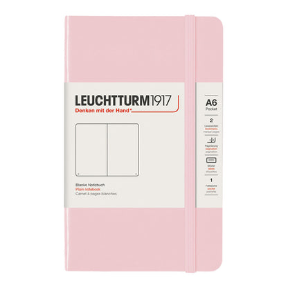 Leuchtturm1917 Pocket Notebook A6, Plain