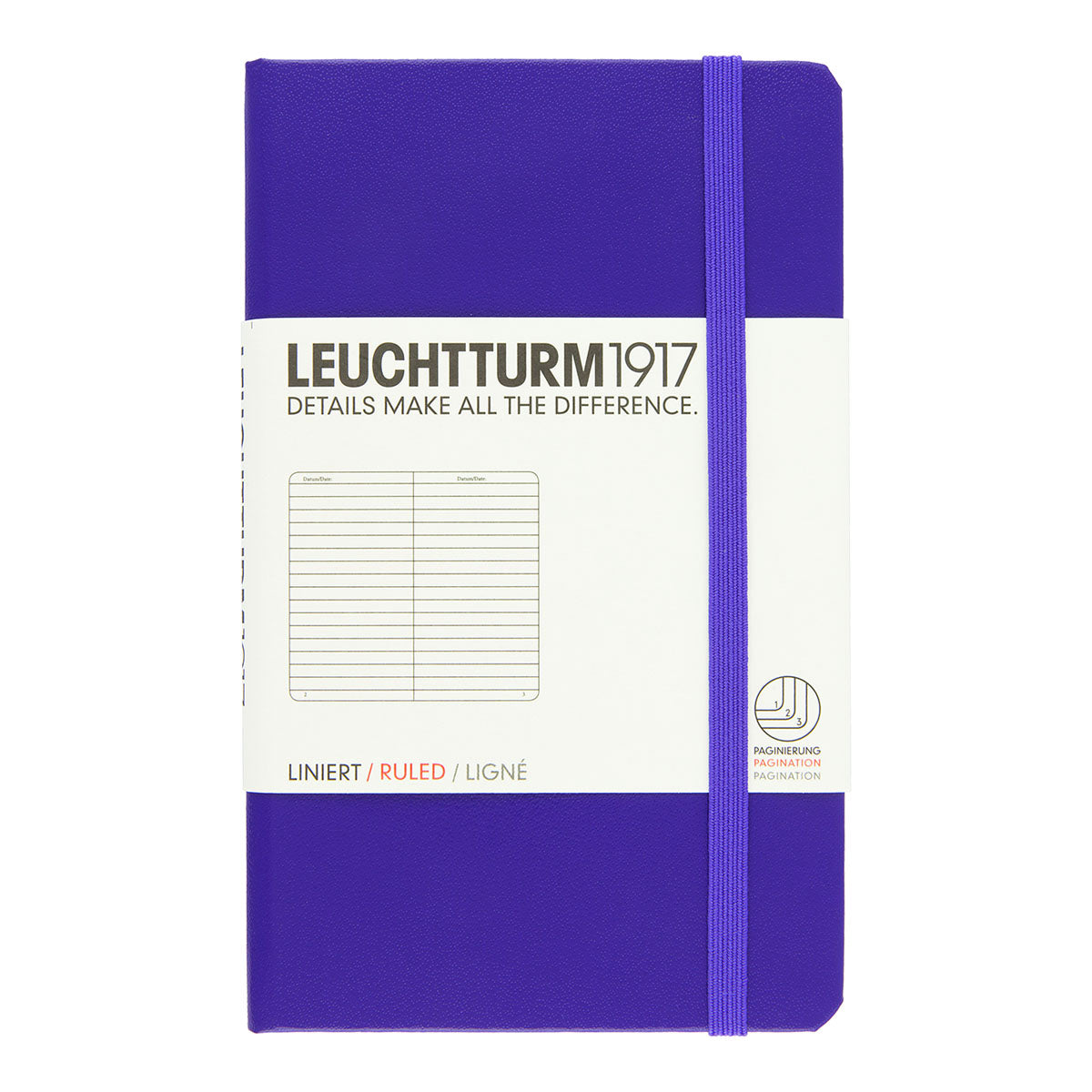 Leuchtturm1917 Pocket Notebook A6, Ruled