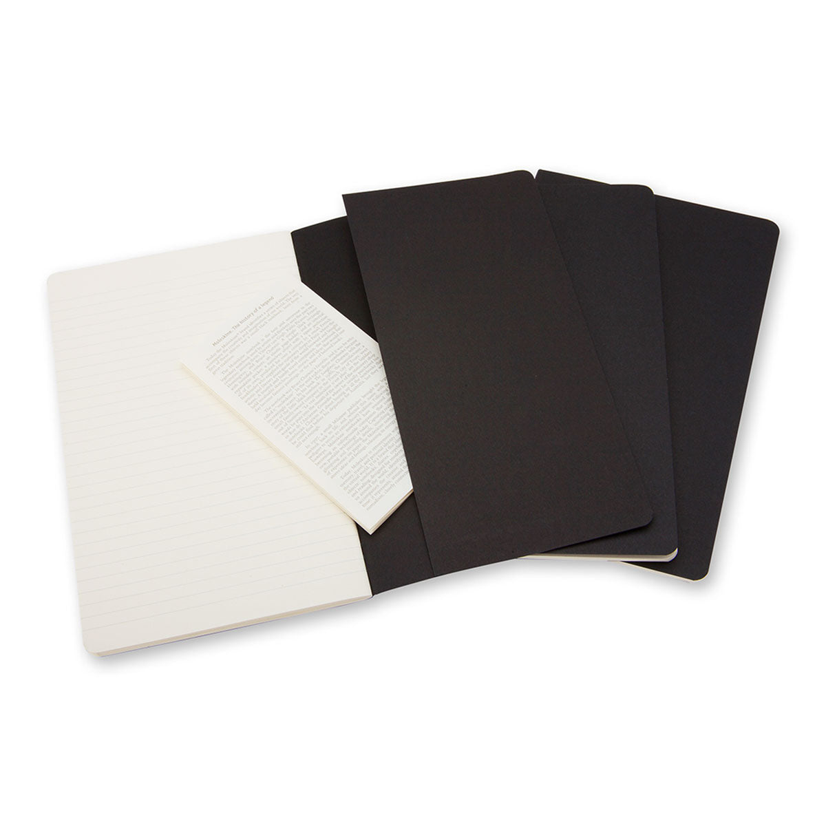 Moleskine Cahier Pocket Journal Ruled Set of 3