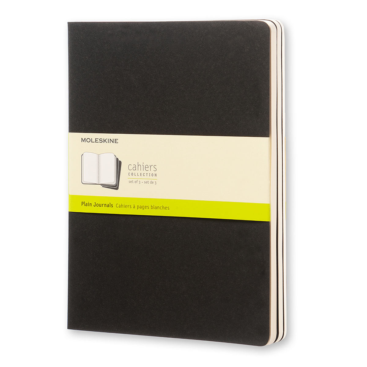Moleskine Cahier X-Large Journal Plain Set of 3