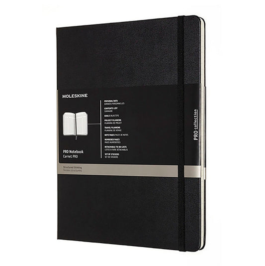 Moleskine PRO XLarge Notebook Hard Cover Ruled