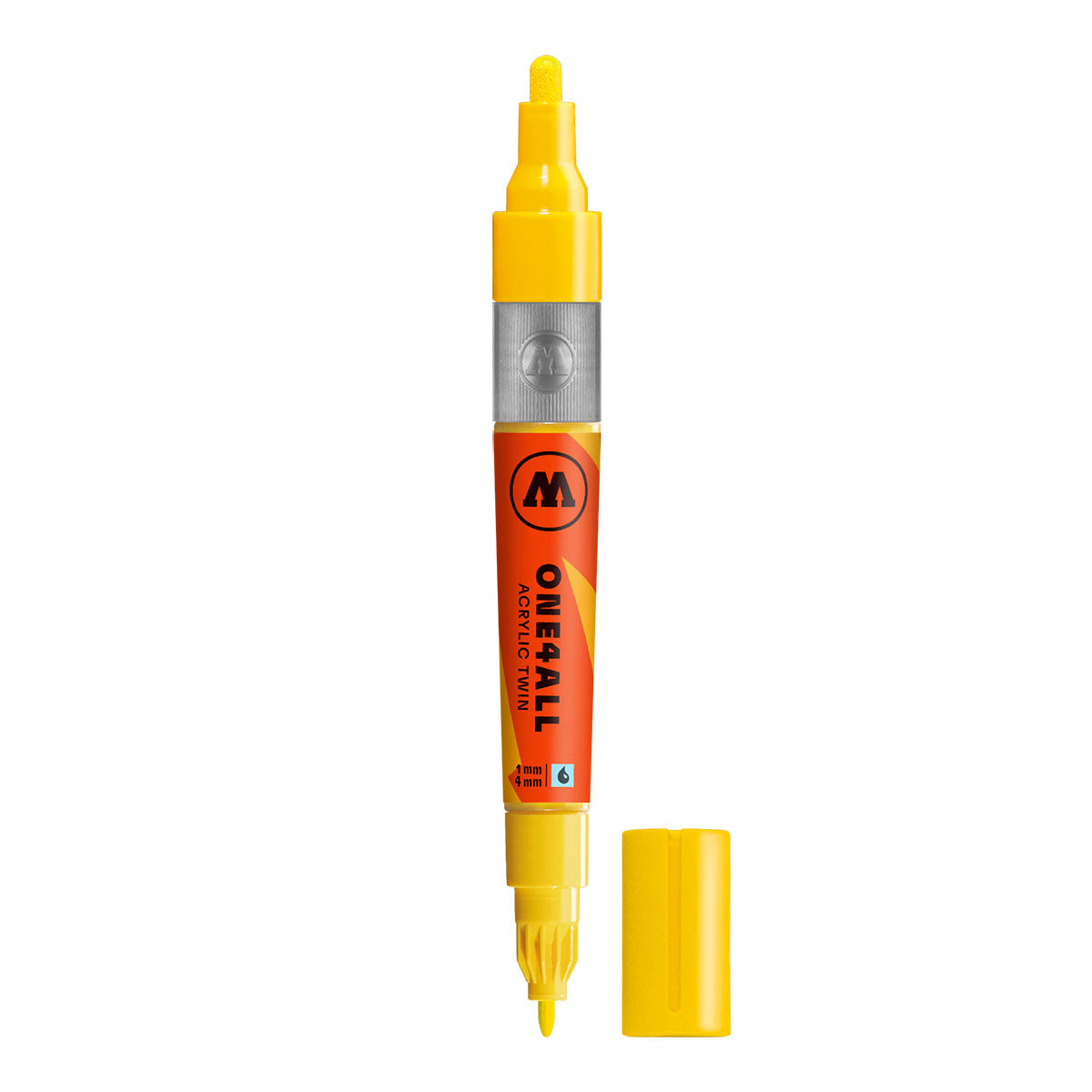 Molotow ONE4ALL Acrylic Twin Marker in Zinc Yellow (006)