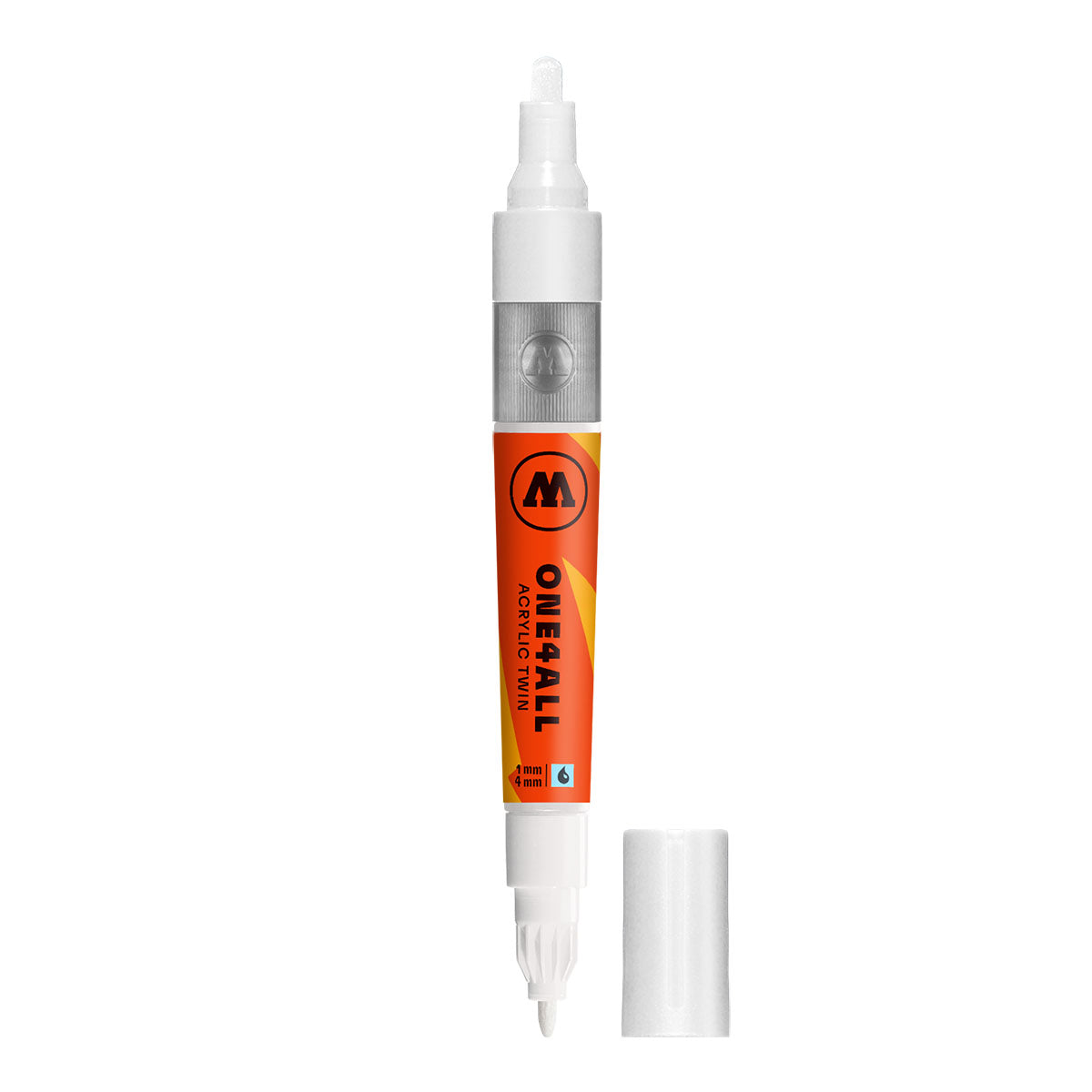 Molotow ONE4ALL Acrylic Twin Marker in Signal White (160)