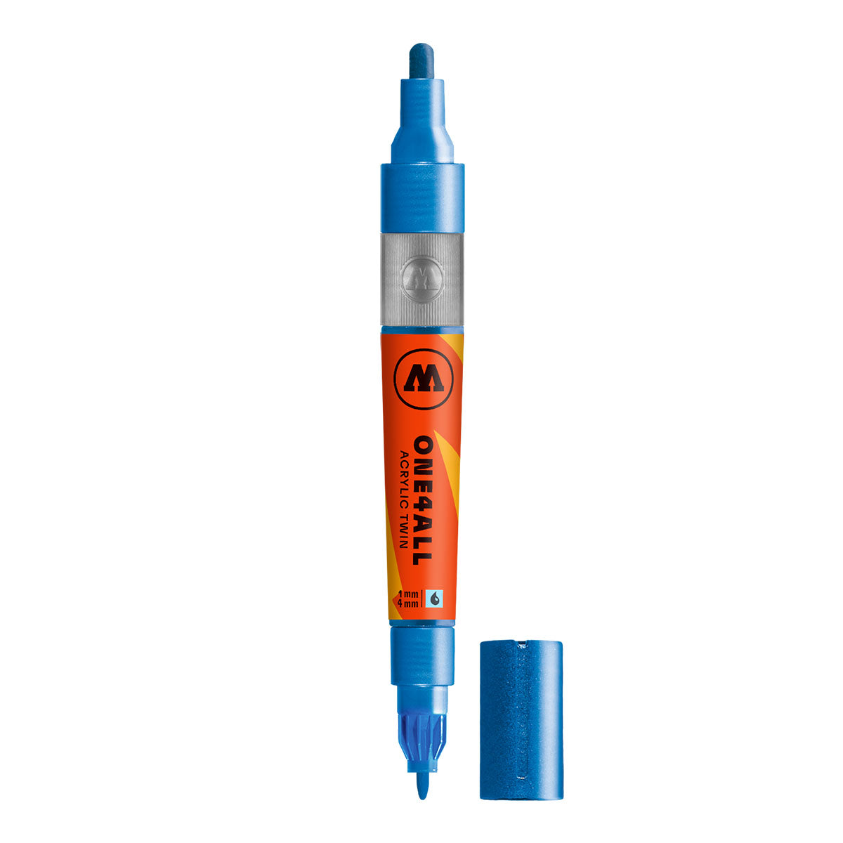 Molotow ONE4ALL Acrylic Twin Marker in Metallic Blue (224)