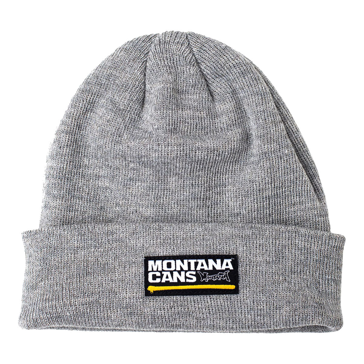 Montana Cans Typo Logo Beanie Grey Heather - image 1
