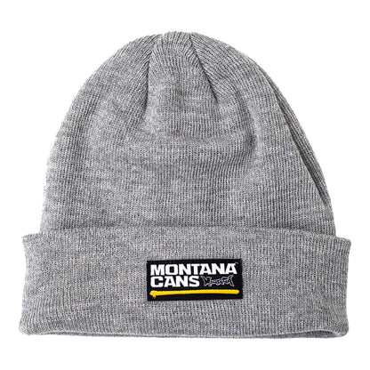 Montana Cans Typo Logo Beanie Grey Heather - image 1