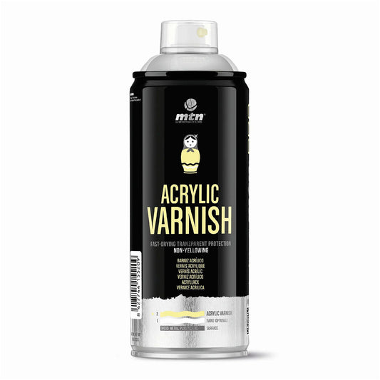 MTN PRO Acrylic Spray Varnish Satin 400ml - image 1